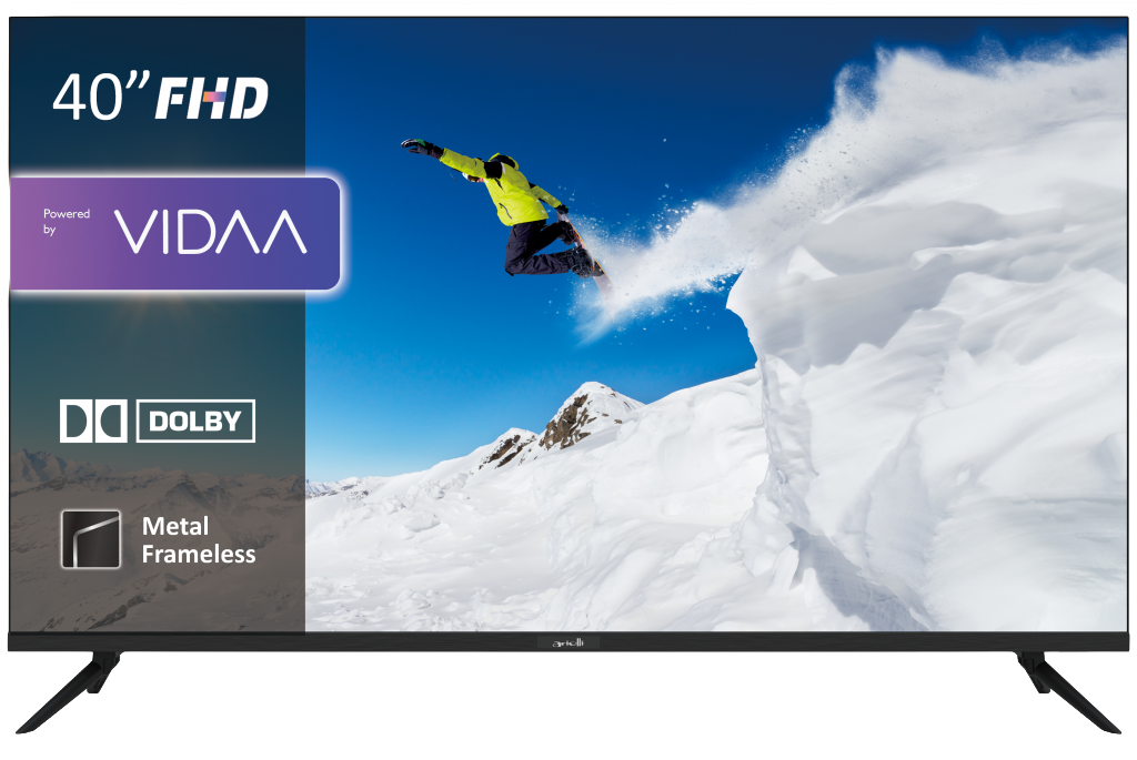 Телевизор Arielli LED40N118VDA SMART 40 инча Full HD LED VIDAA