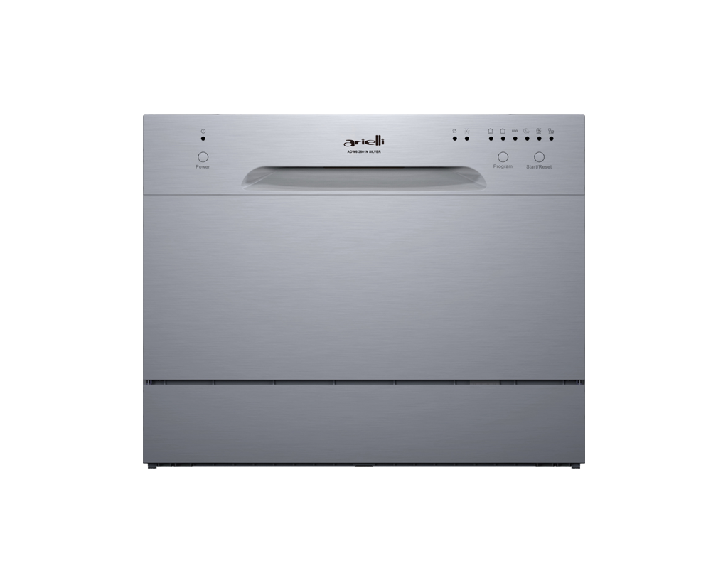 Компактна съдомиялна Arielli ADW6-3601N Silver 6 комплекта клас F
