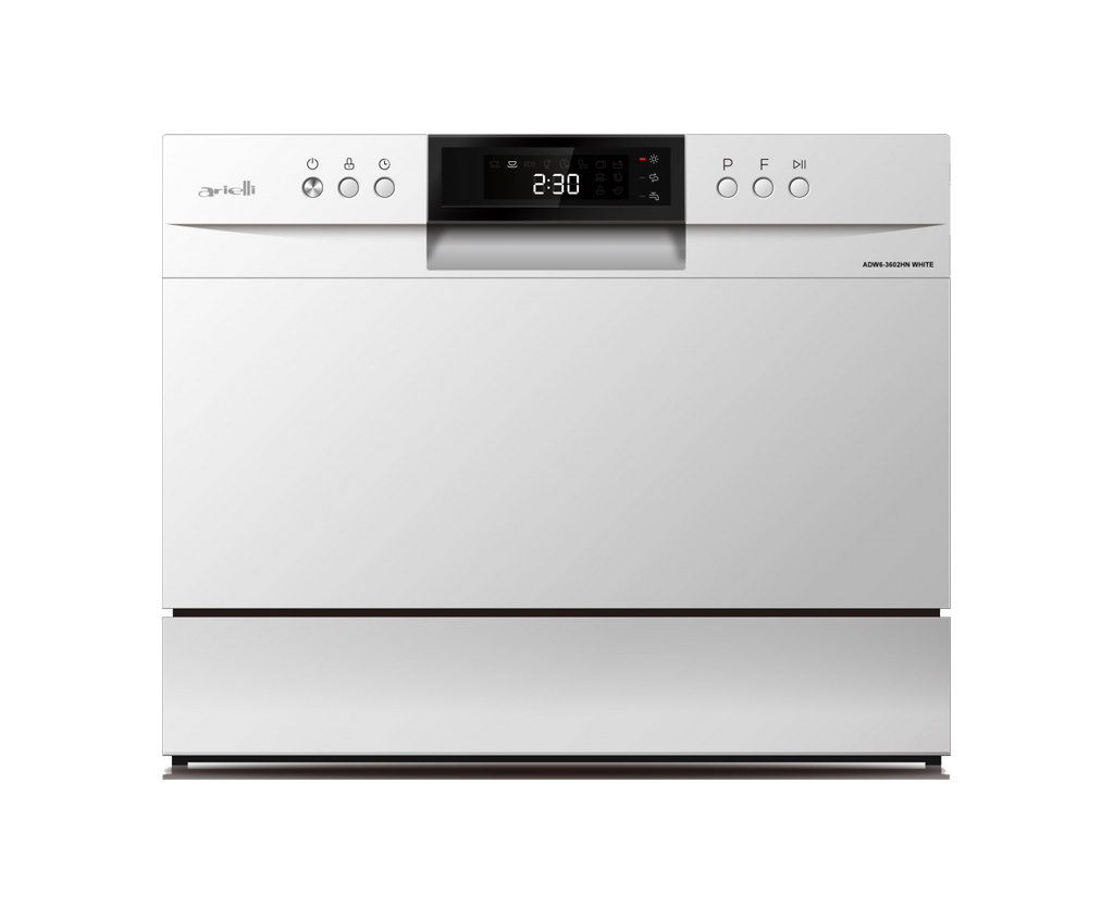 Компактна съдомиялна Arielli ADW6-3602HN White 6 комплекта клас F