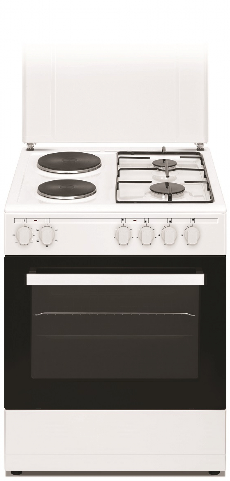 Комбинирана готварска печка Arielli C-6060/2GFL ECO 56л 5 функции клас A