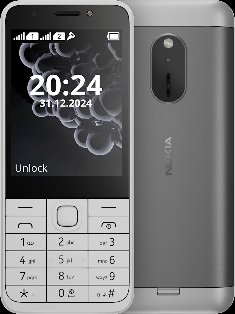 08 — Nokia 230 (2024) цвят бял