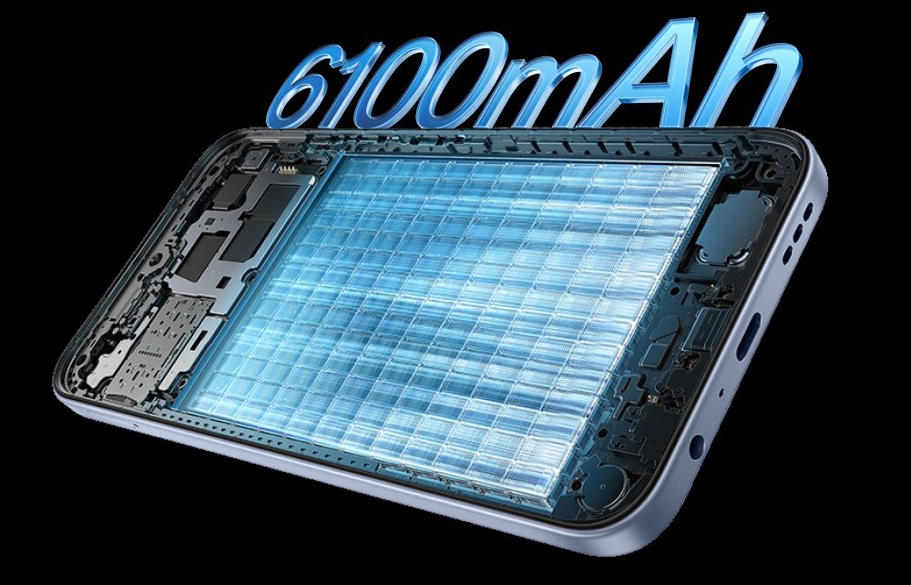 6100mAh голяма батерия