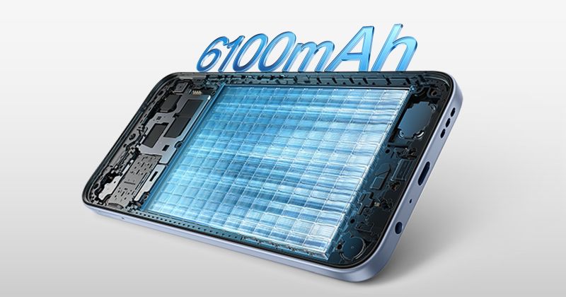 6100mAh голяма батерия