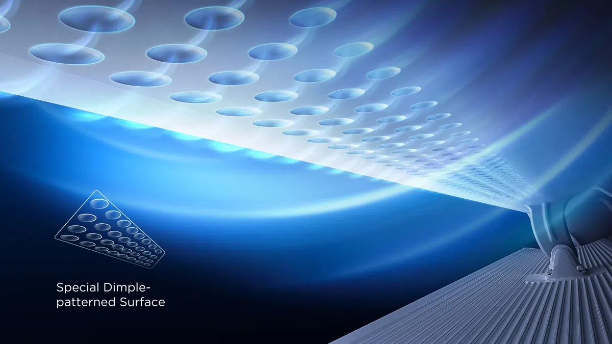 Dimple Airflow Design
