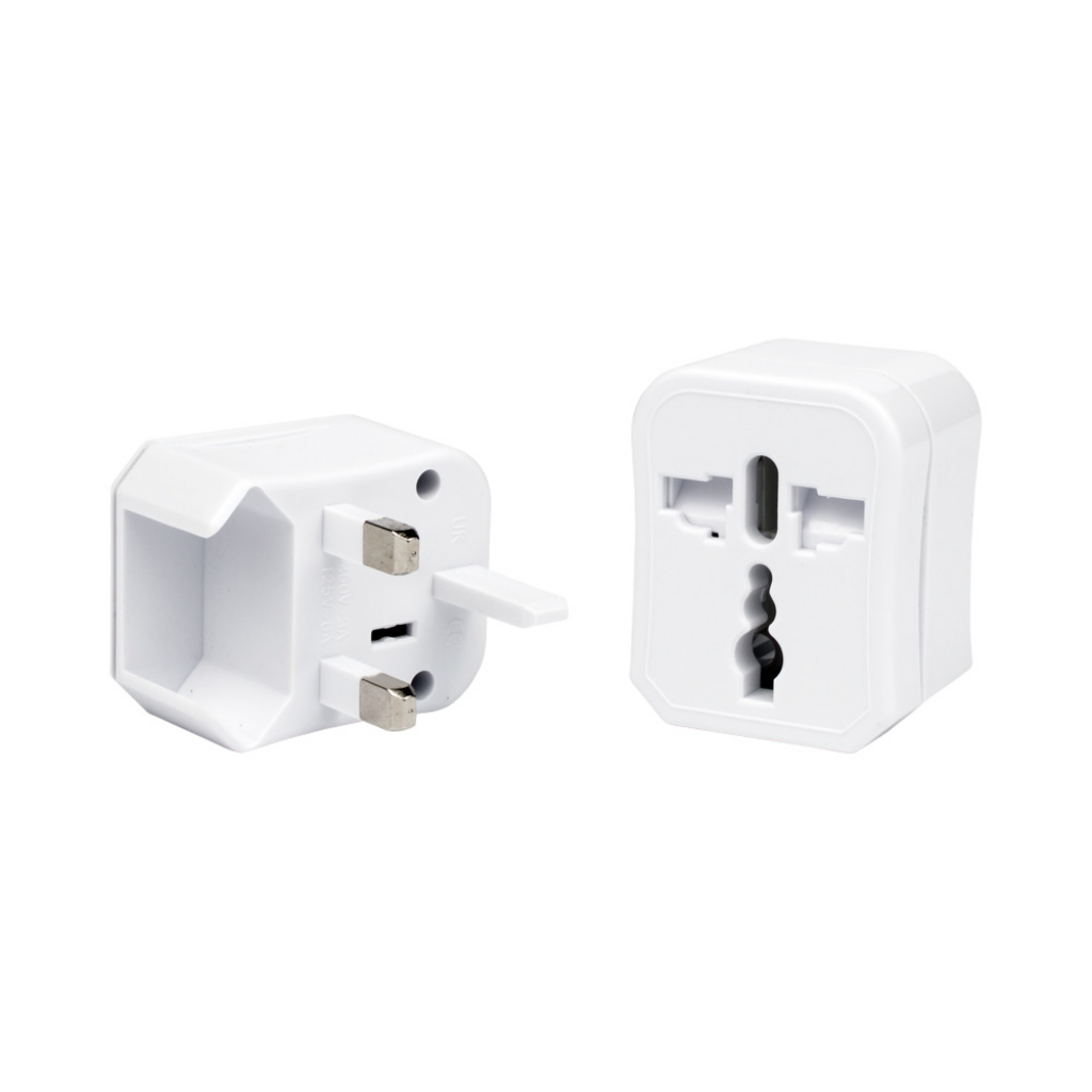 Адаптер DIVA Travel Adaptor 3in1 White