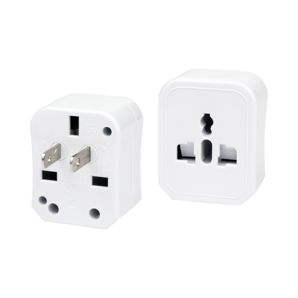 Адаптер DIVA Travel Adaptor 3in1 White