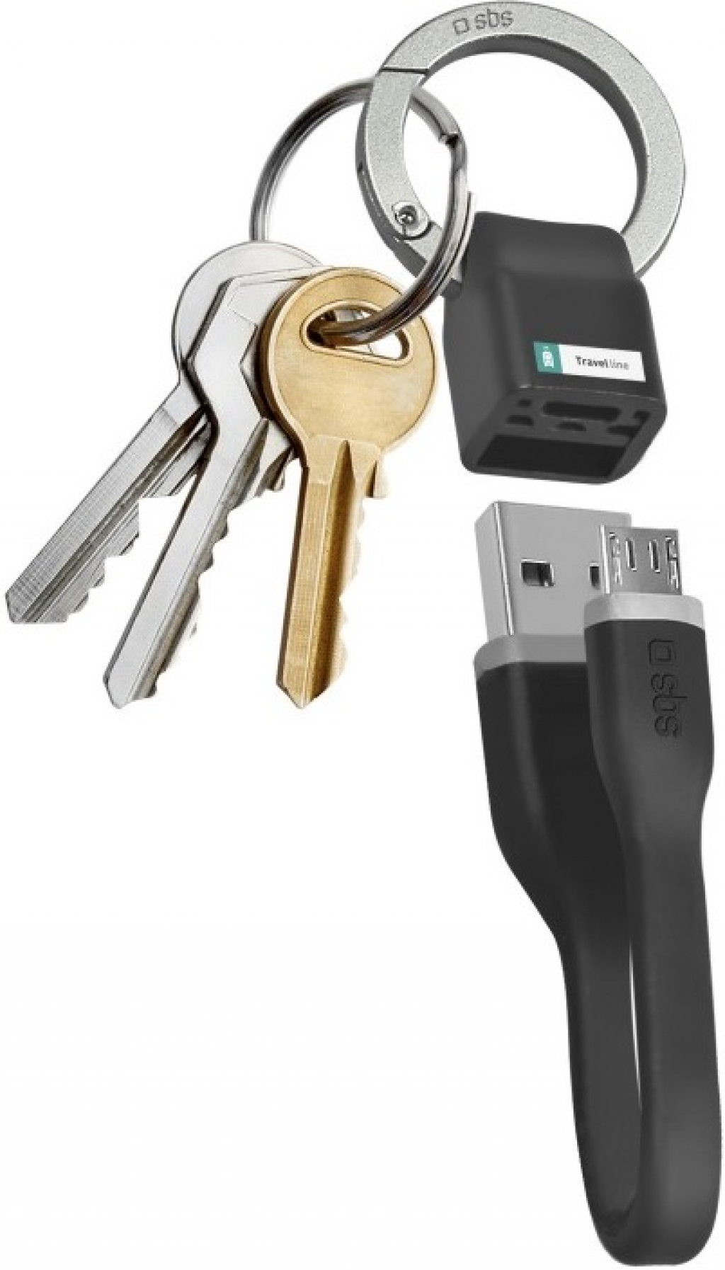 Кабел SBS Data/Charge micro-USB 12cm TECABLEMICROPORTK