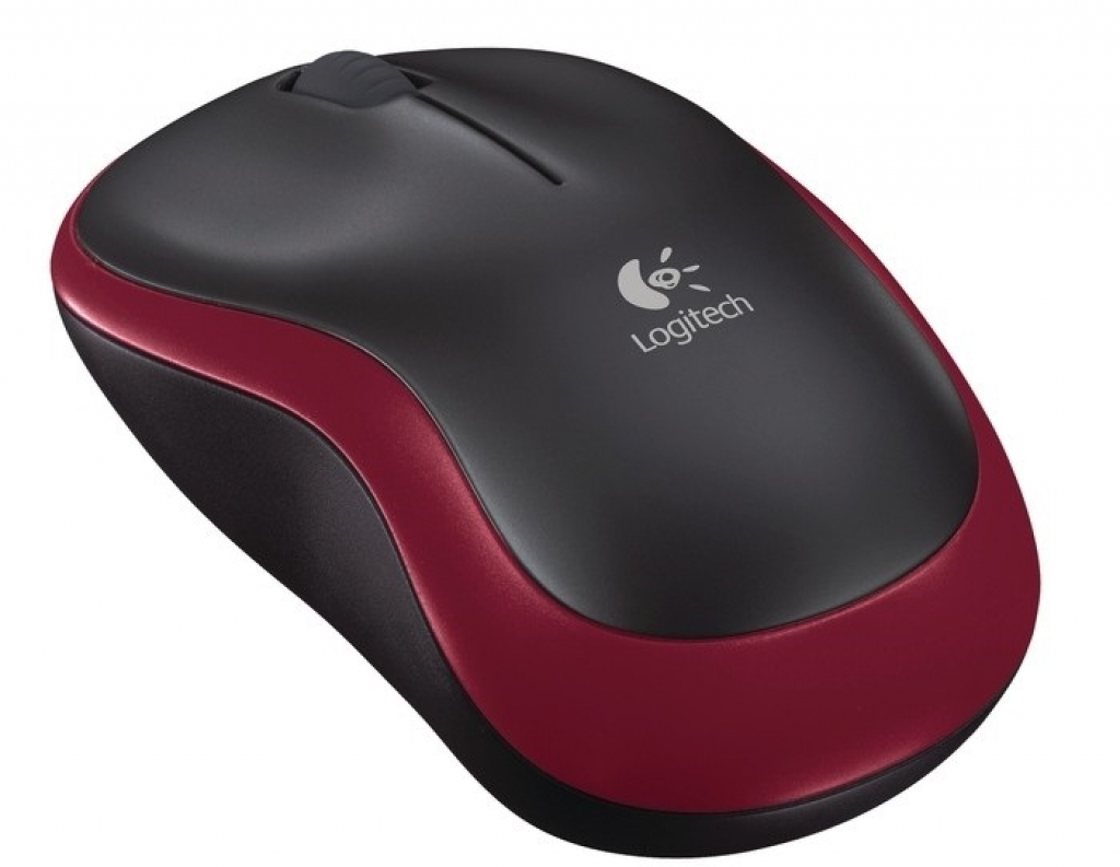 Мишка Logitech Wireless Mouse M185 Red