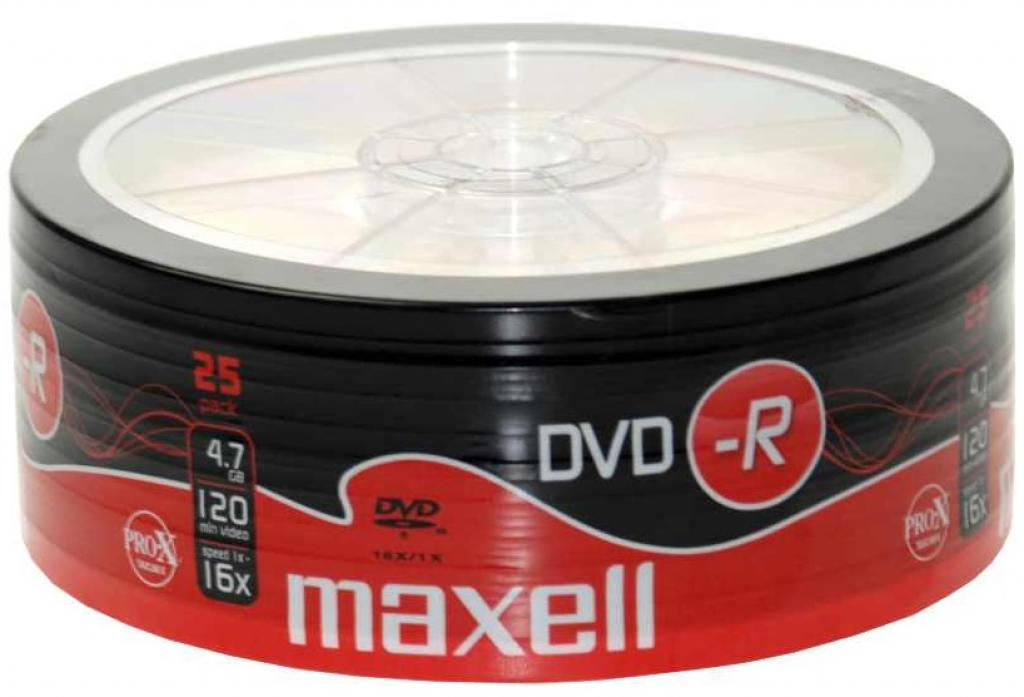 DVD-R MAXELL x25бр 4.7GB 275731