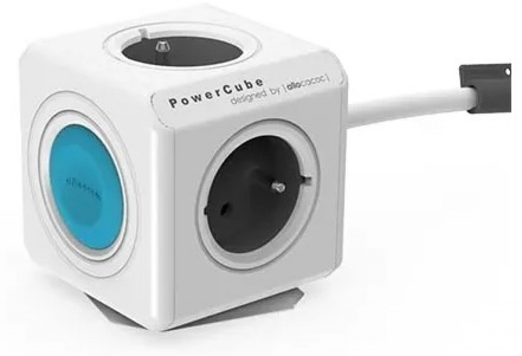 Разклонител Allocacoc PowerCube 10753 Smart Home 1.5m 4 гнезда