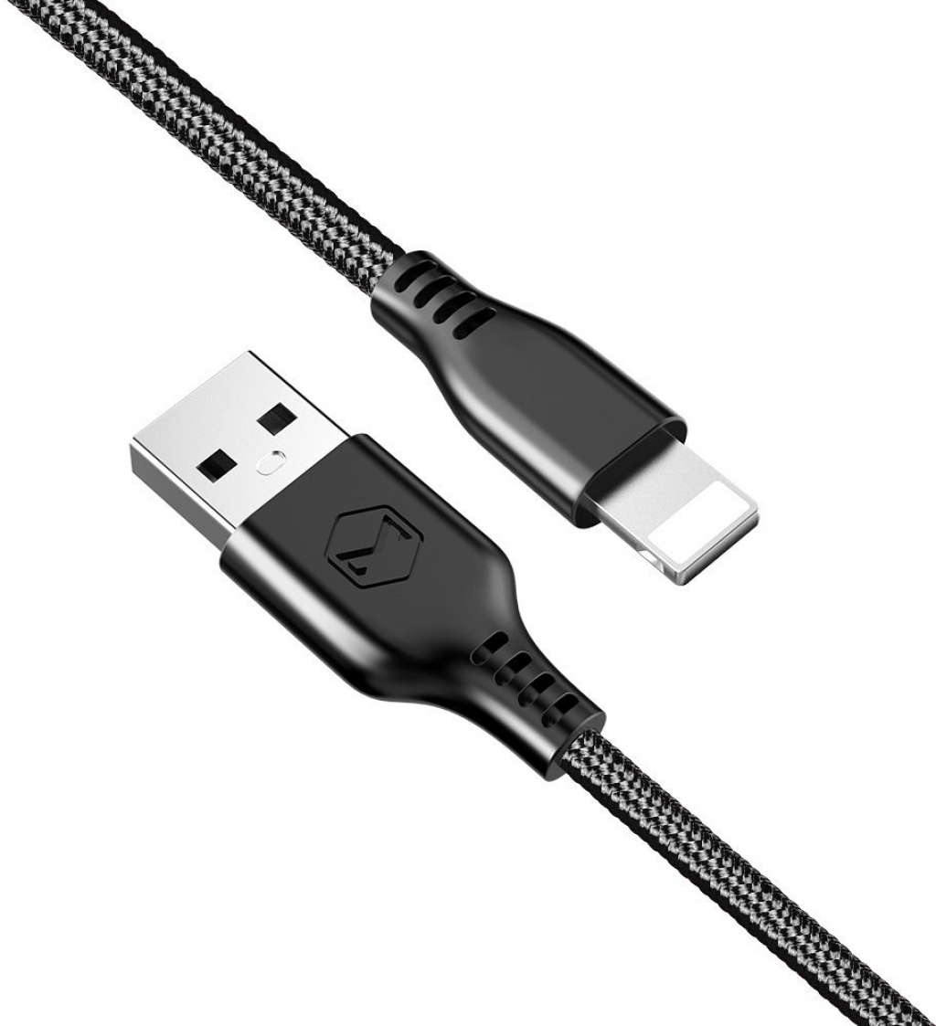 Кабел Xmart Lightning Cable Warrior Black 1.2m