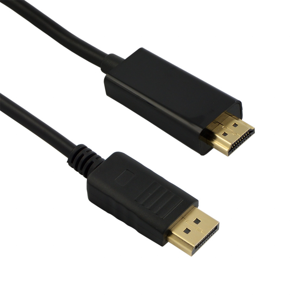 Кабел DIVA HDMI to Display port 1.8m Black