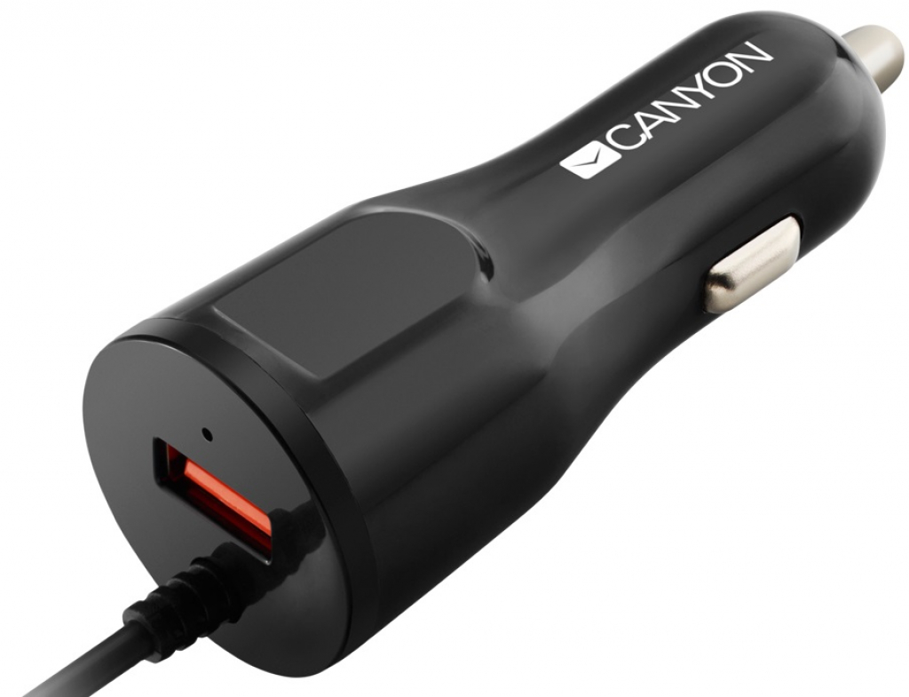 Зарядно за кола CANYON CNE-CCA033B-US black