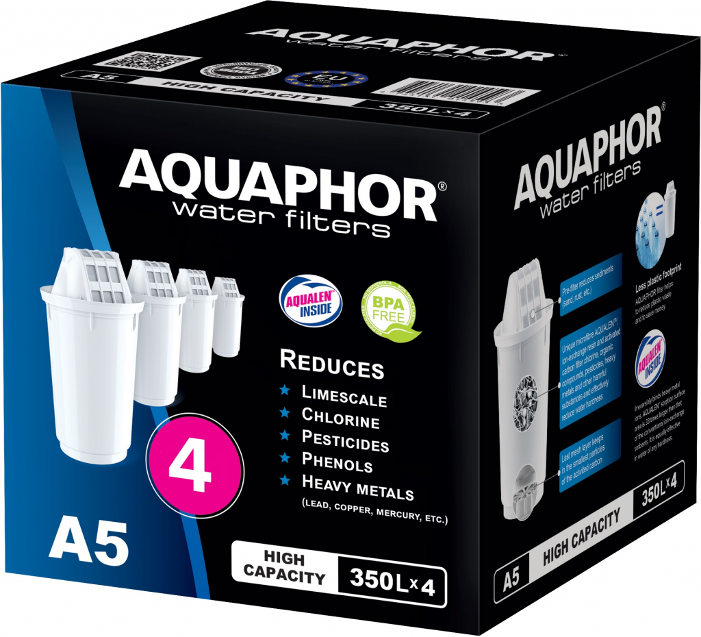 Филтър за кана AQUAPHOR A5 комплект 4 бр