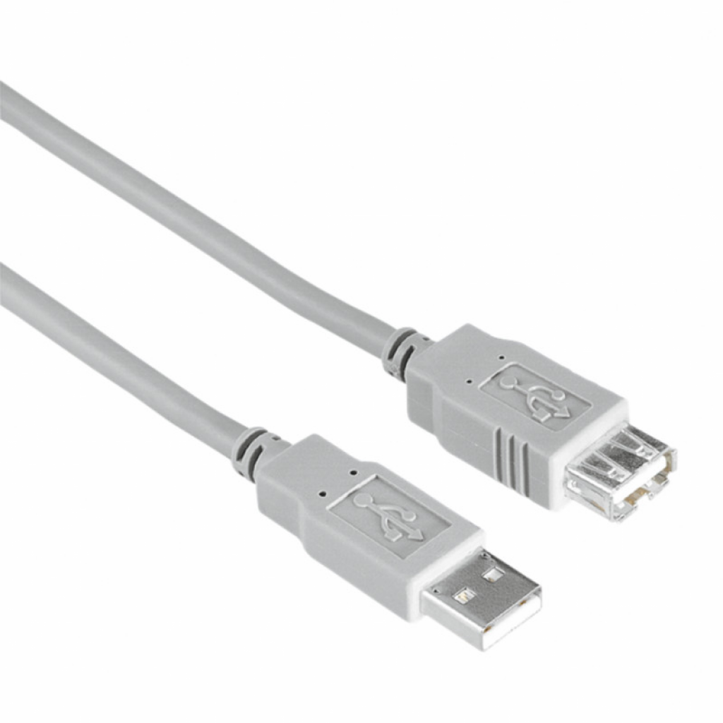 Кабел HAMA 200906 USB A-A,3m,удължителен