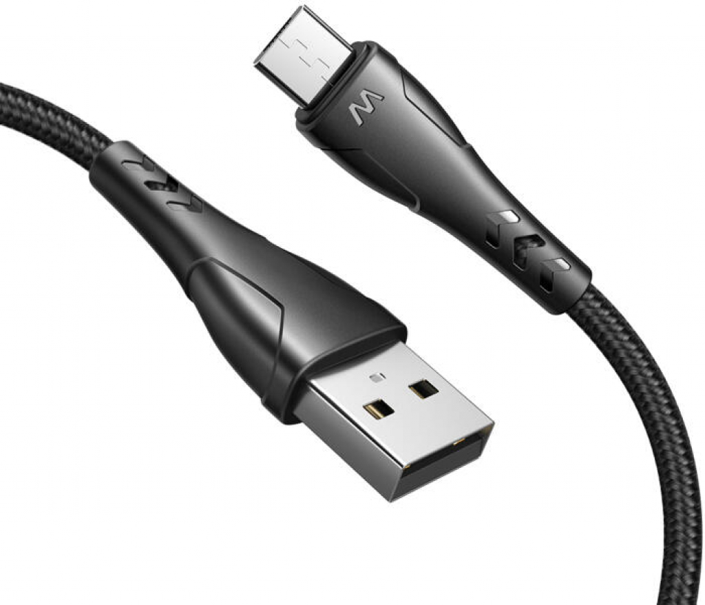 Кабел Xmart Micro USB Mamba 1.2m Black