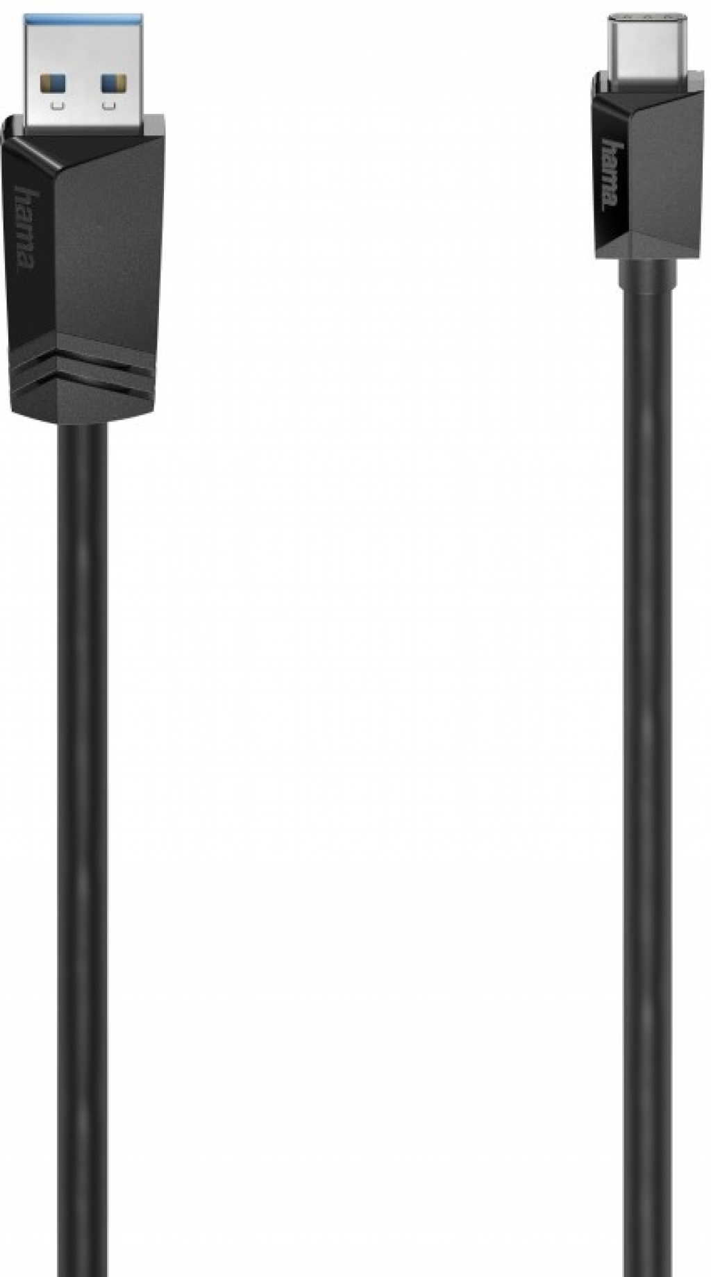 Кабел HAMA 200651 USB-C - USB-A 3.2 мъжко, 5GBIT/S, 0.75 м