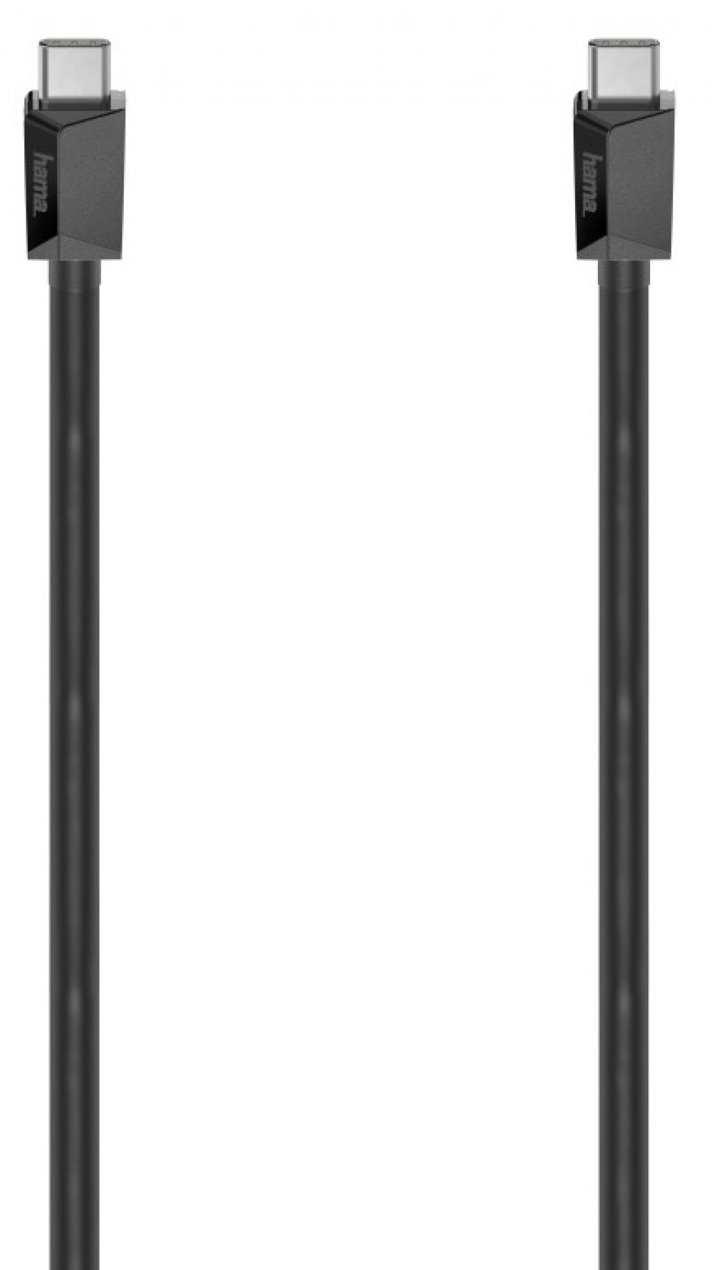 Кабел HAMA 200630 USB-C мъжко USB-C мъжко, 480Mbit/s 1,5м, черен
