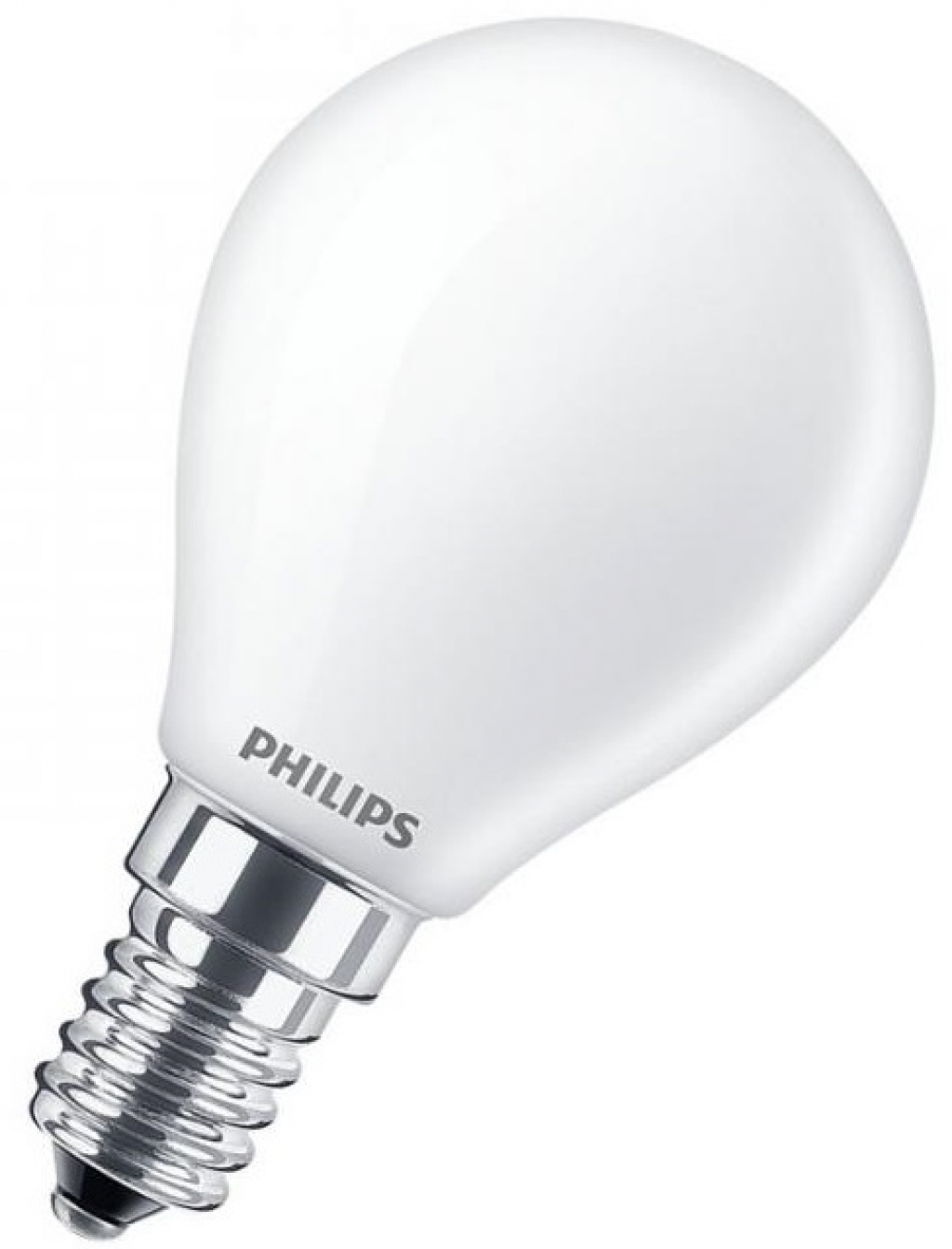 Крушка Philips Core LED 4.3 = 40W 827/P45 E14  сфера прозрачна