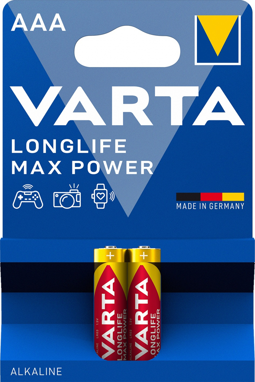 Батерии Varta LONGLIFE MAX POWER ААА BLI 2