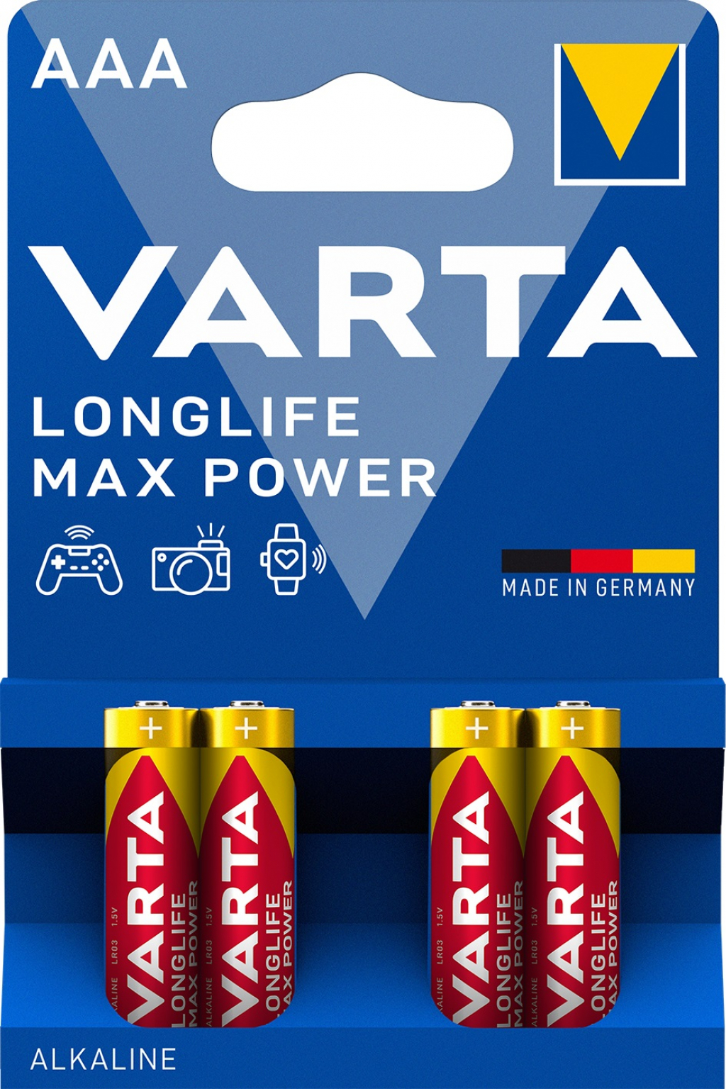 Батерии Varta LONGLIFE MAX POWER ААА BLI 4
