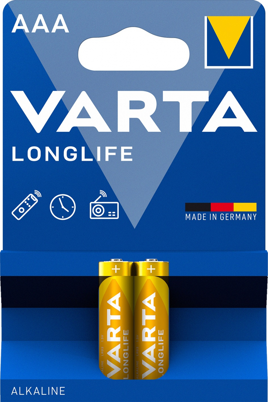Батерии Varta LONGLIFE ААА BLI 2