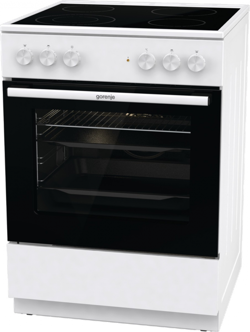 Готварска печка с керамичен плот Gorenje GEC6A41WC