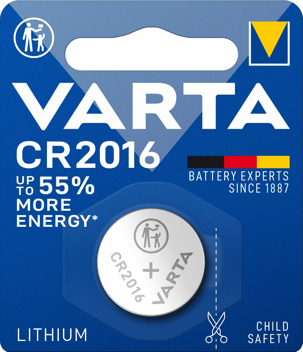 Батерии Varta CR 2016 BLI 1