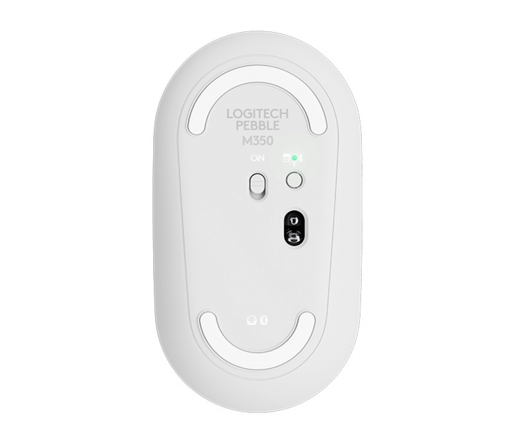 Мишка Logitech Wireless M350 Pebble Off-White