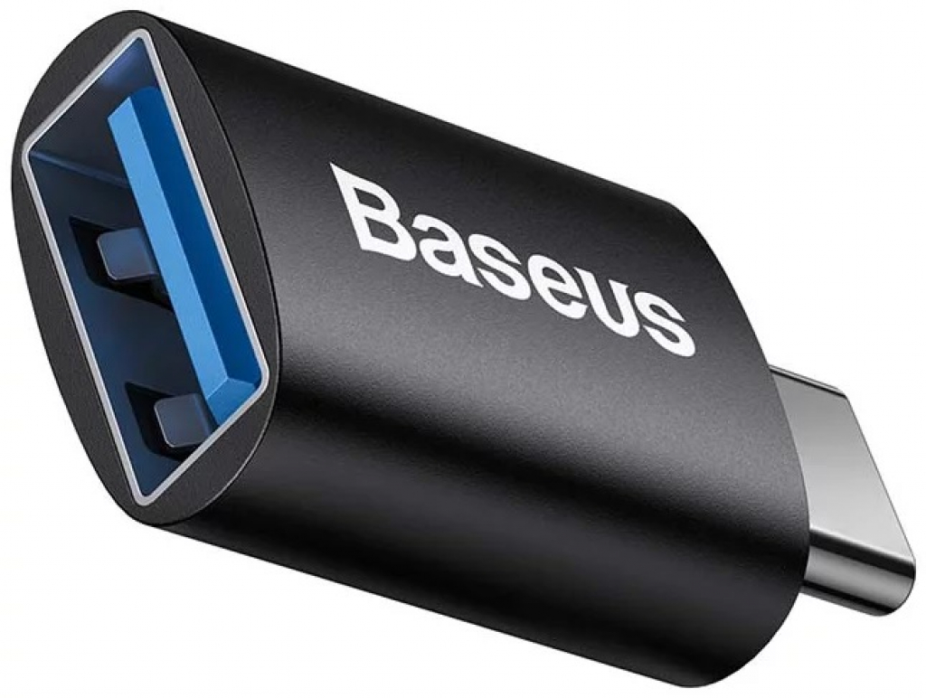 Адаптер Baseus Ingenuity USB Type-C to USB Type A 3.1 gen 1 Black