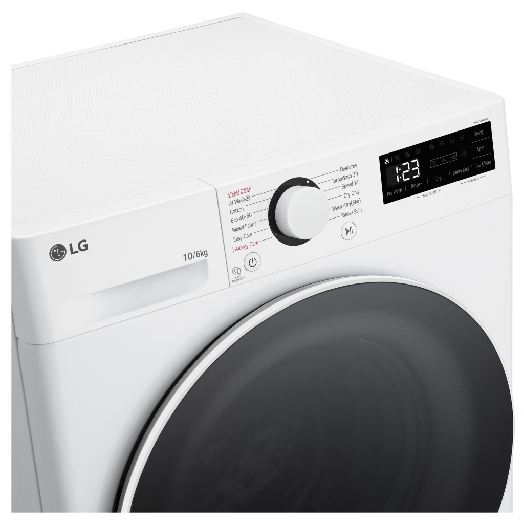 Пералня със Сушилня LG F4DR510S0W