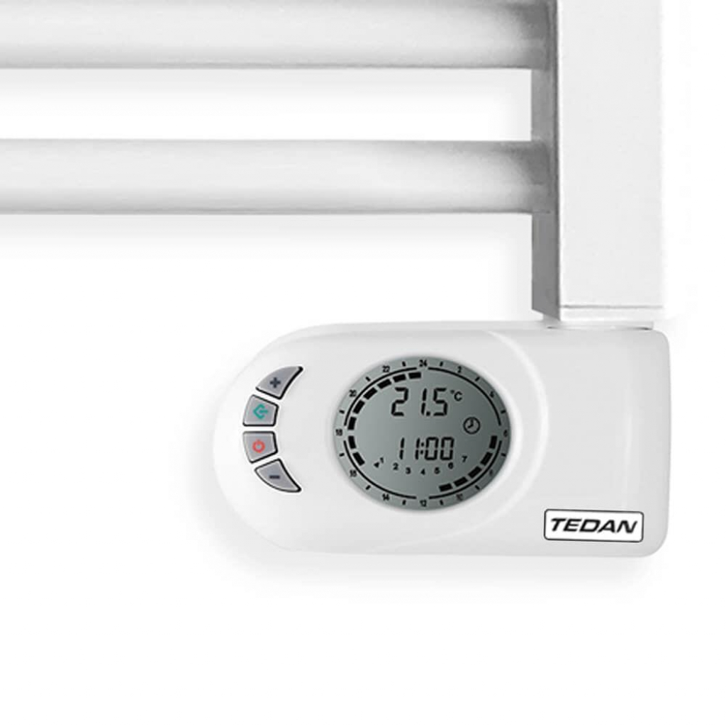 Електрическа лира за баня Tedan Noor 500W White