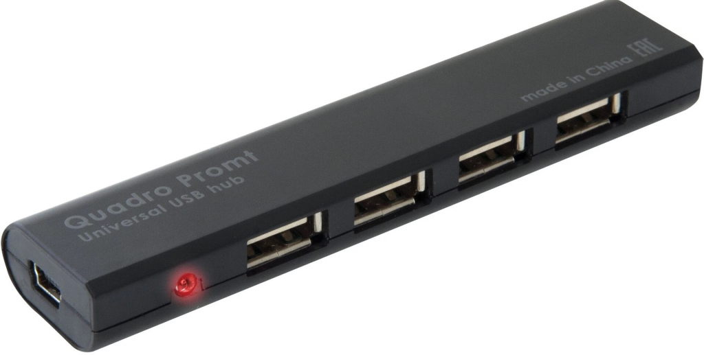 USB HUB 2.0 Defender Universal USB hub Quadro Promt USB 2.0, 4 ports