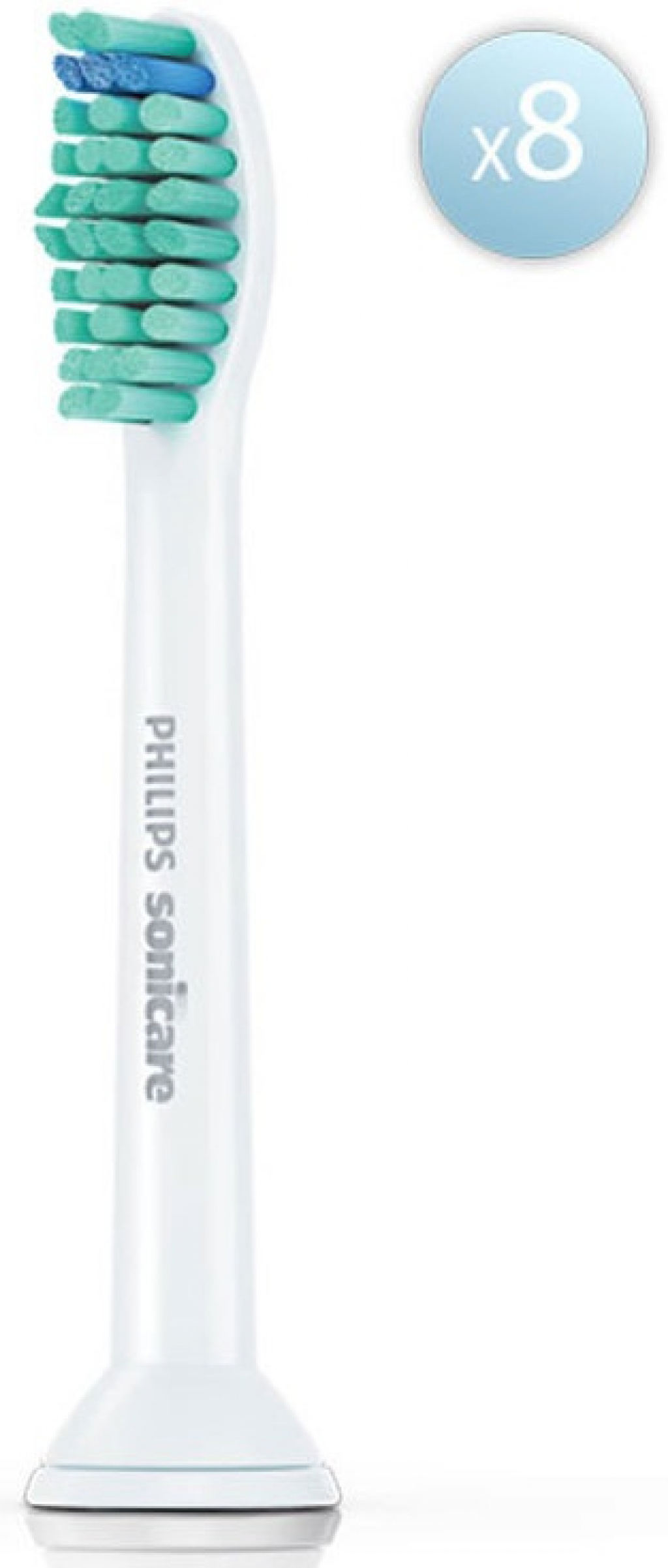 Накрайник ел. четка Philips Sonicare HX6018/07 8 бр бели