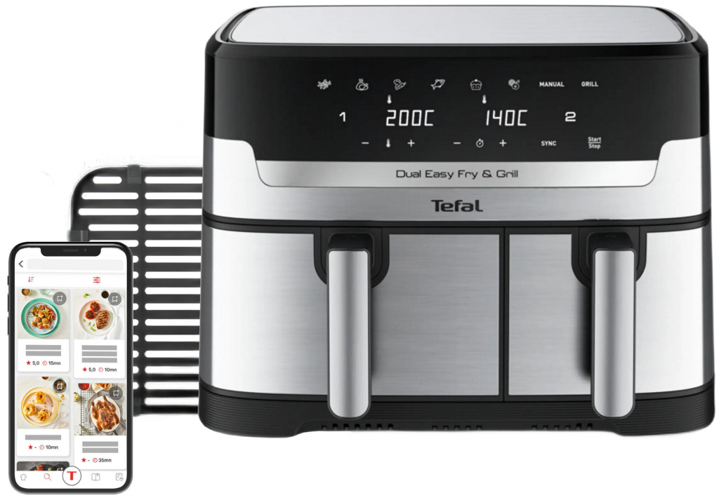 Уред за готвене Tefal EY905D10 Easy Fry Grill
