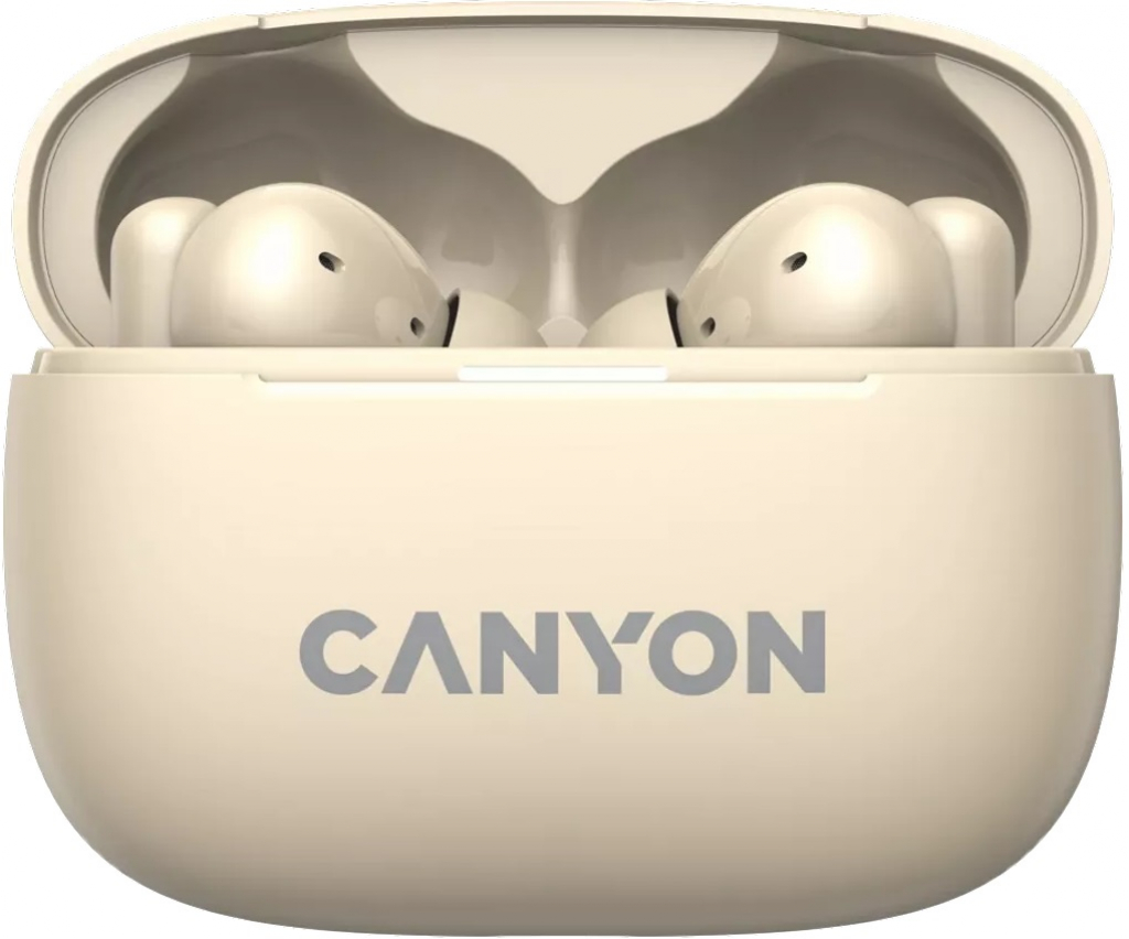 Слушалки CANYON CNS-TWS10BG Beige
