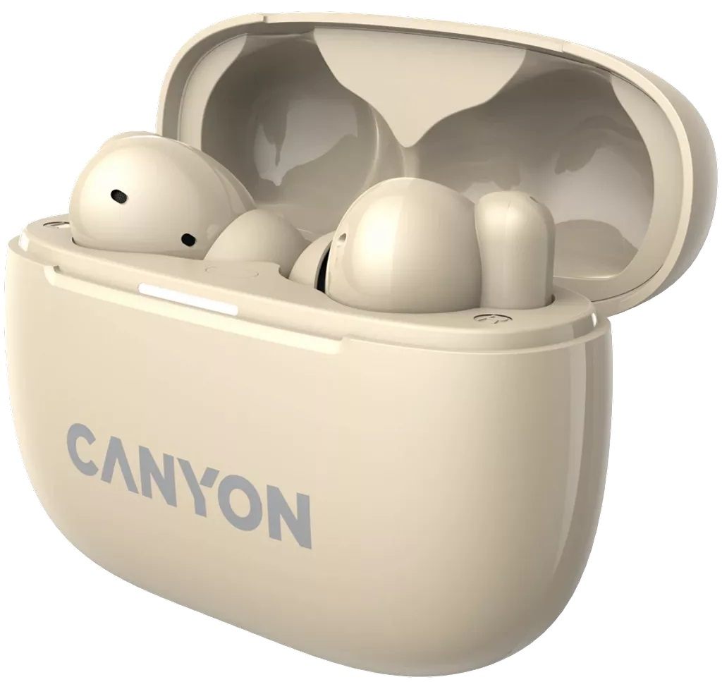 Слушалки CANYON CNS-TWS10BG Beige