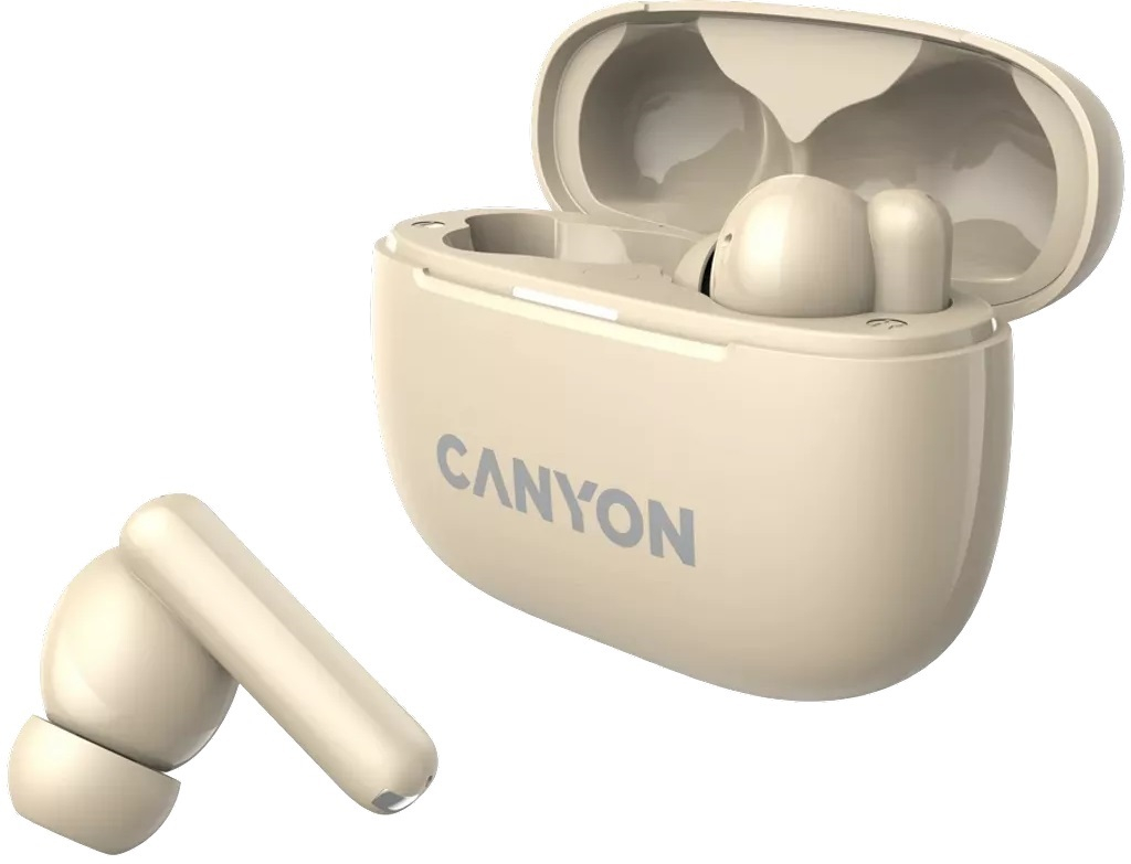Слушалки CANYON CNS-TWS10BG Beige