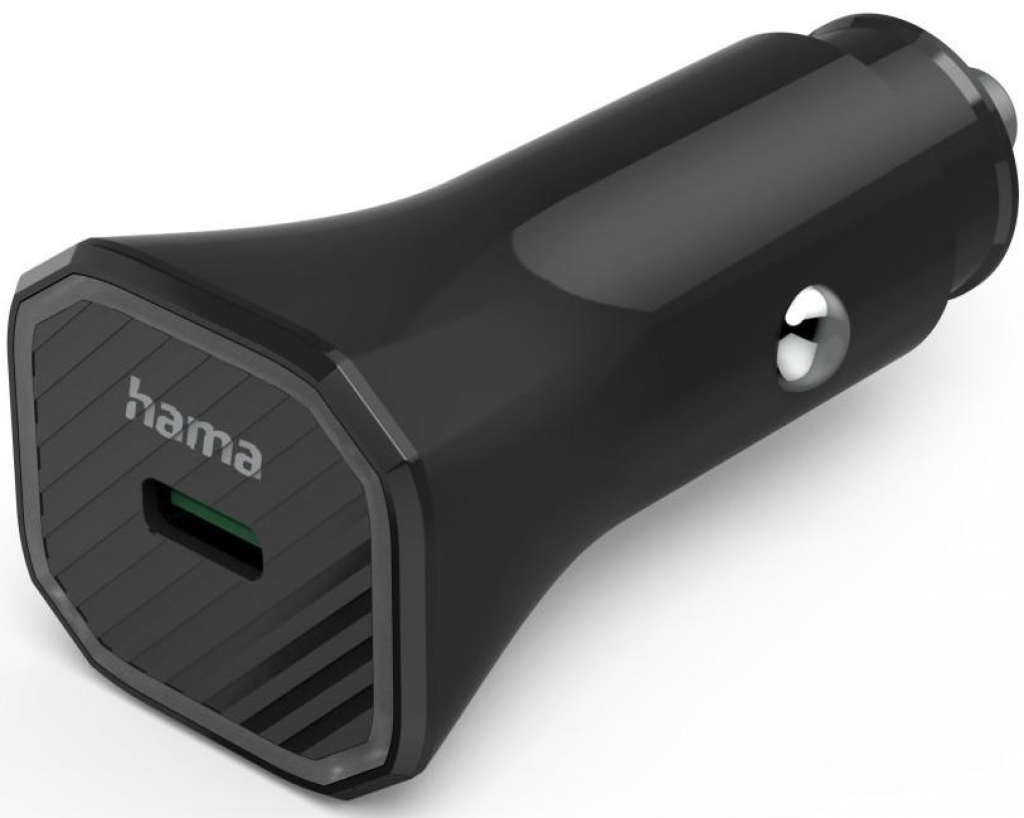 Зарядно за кола HAMA 187279 ECO USB-C PD Qualcomm 3.0 25W Black