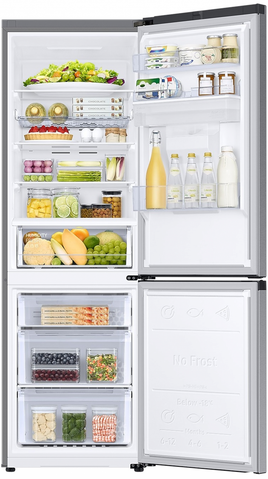 Хладилник с фризер Samsung RB34C632ESA/EF