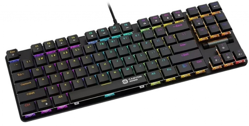 Геймърска клавиатура Canyon CND-SKB50-US
