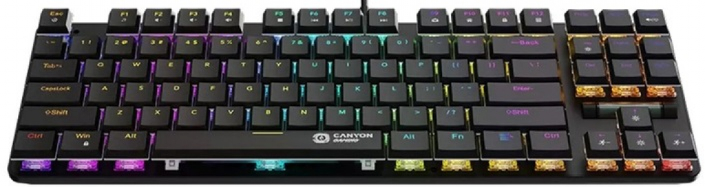Геймърска клавиатура Canyon CND-SKB50-US