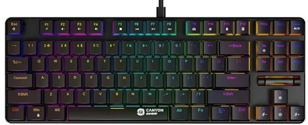 Геймърска клавиатура Canyon CND-SKB50-US