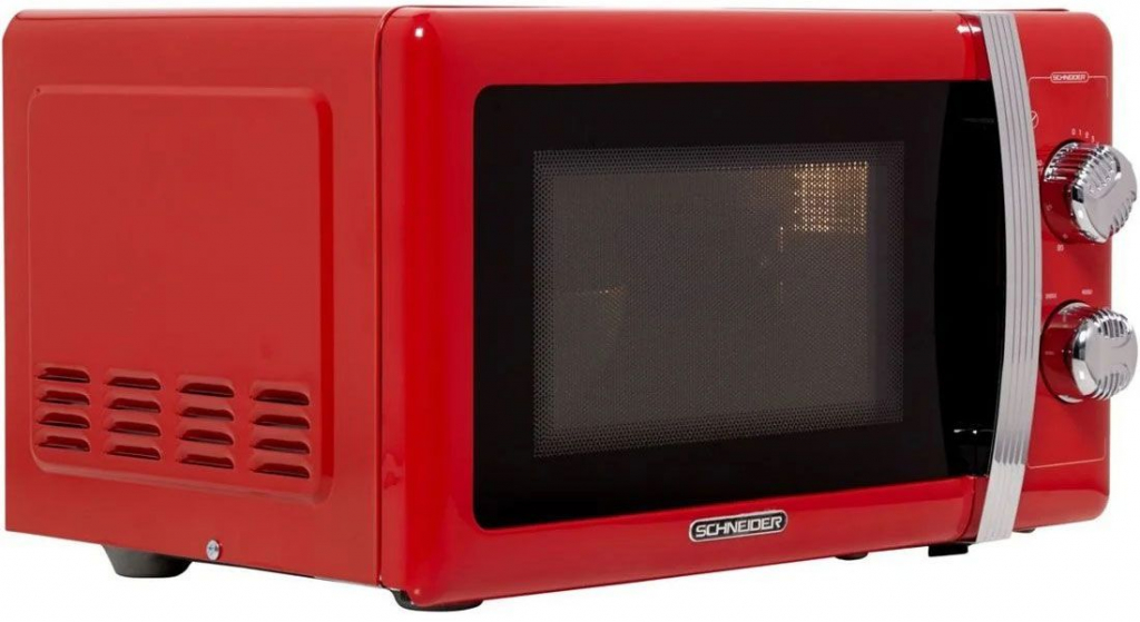Микровълнова печка SCHNEIDER SMW20VMR Червена