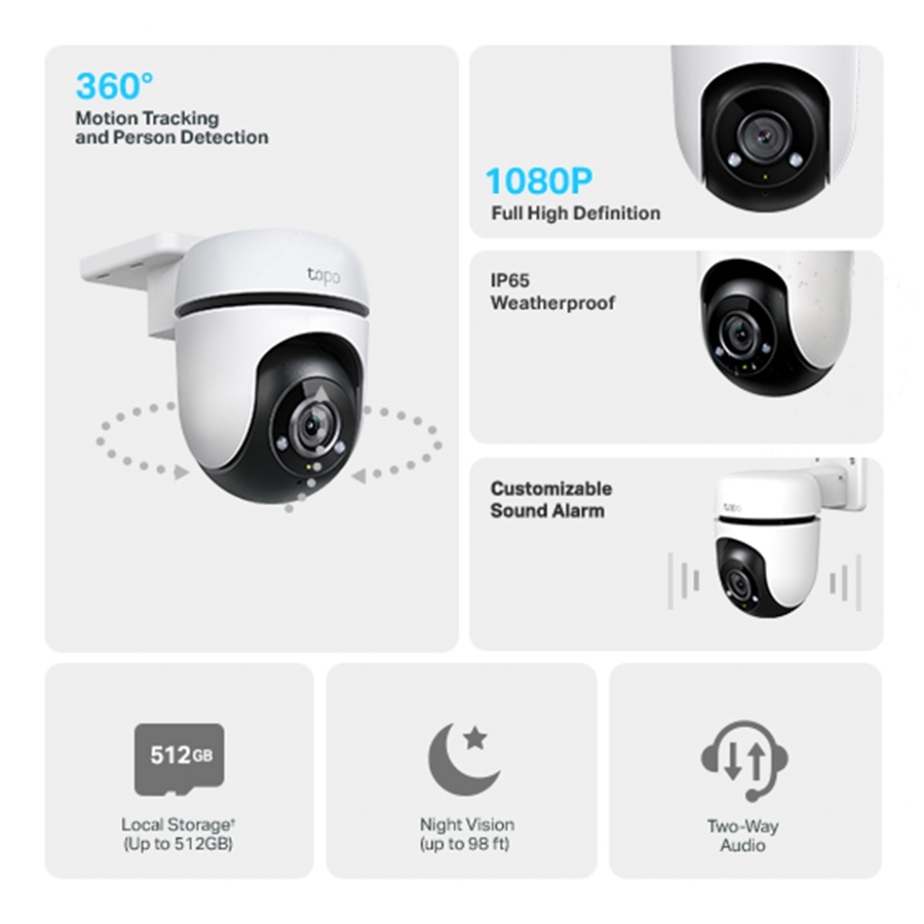 Камера TP-Link Tapo TC40 1080P
