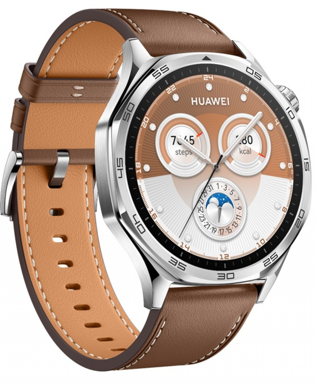 Смарт часовник Huawei GT5 VLI-B19L Brown Composite Leather