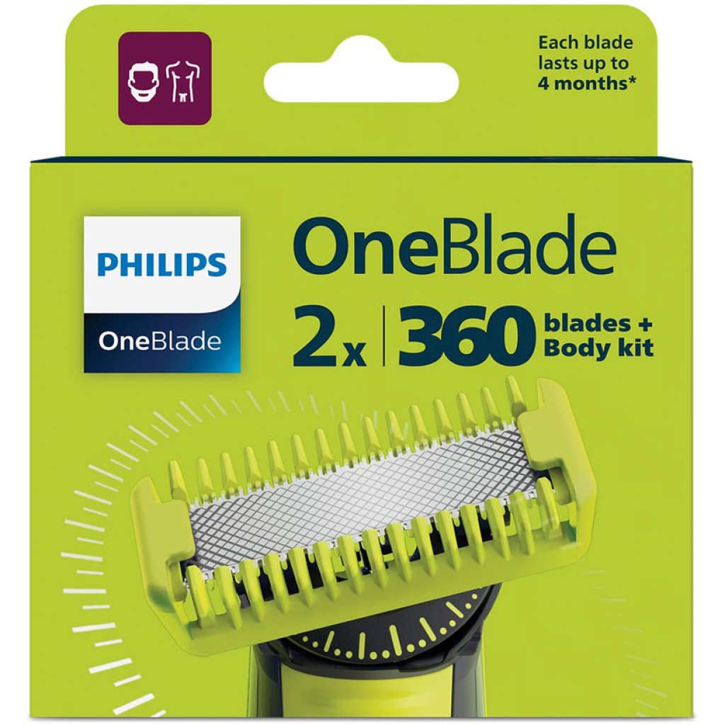 Резервни ножчета PHILIPS QP624/50 OneBlade
