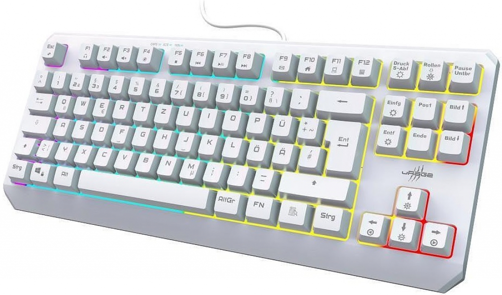 Геймърска клавиатура HAMA-217819 urage Exodus 220 Illuminated White