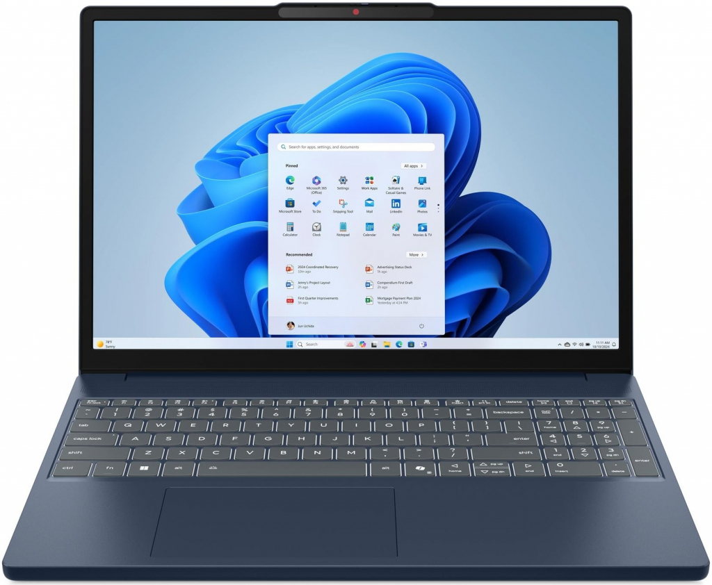 Лаптоп LENOVO IdeaPad IP3 Slim 15ARP10 83K70022BM Windows 11