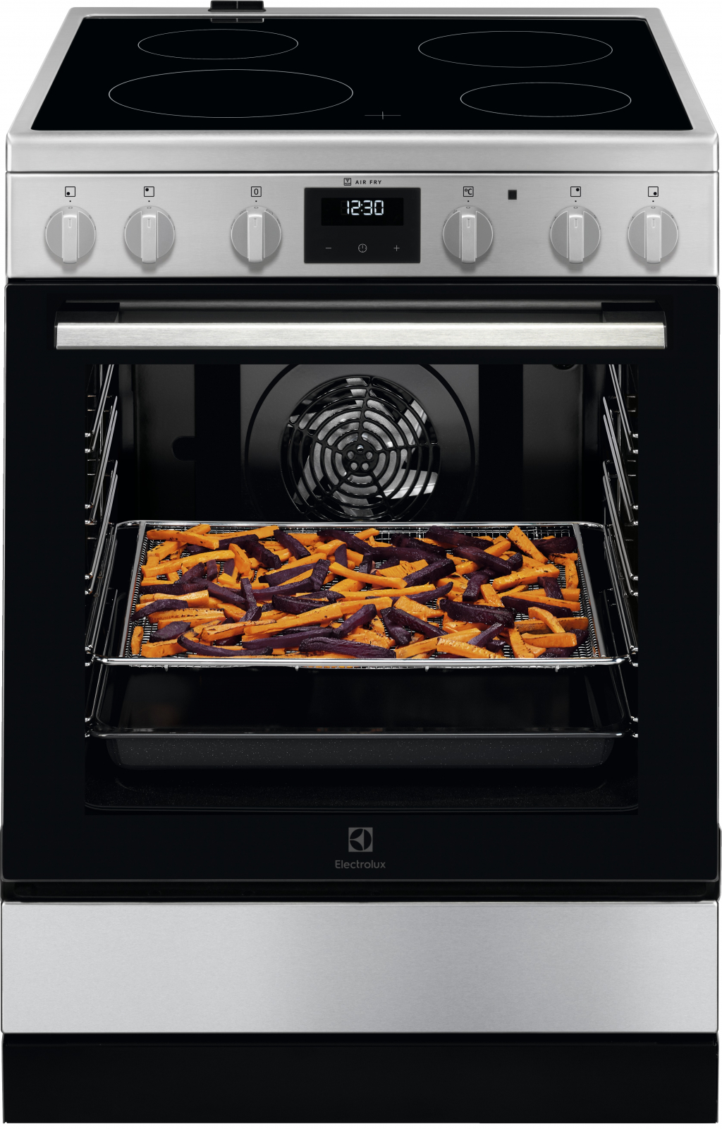 Готварска печка с керамичен плот Electrolux LKR64020CX
